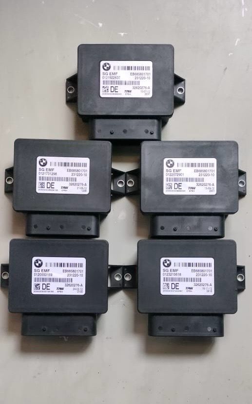 BMW EMF PARKING BRAKE CONTROL MODULE 5,6 SERIES F10 F11 F12 F13 6858017