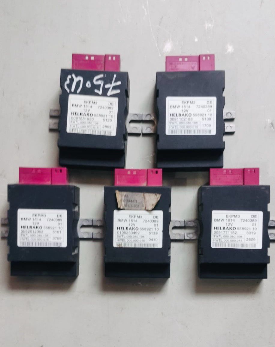 BMW 3,4,5,7 X3 X4’s F30 F32 F10 F12 F25 F26 FUEL PUMP CONTROL UNIT MODULE EKPM3 7240389