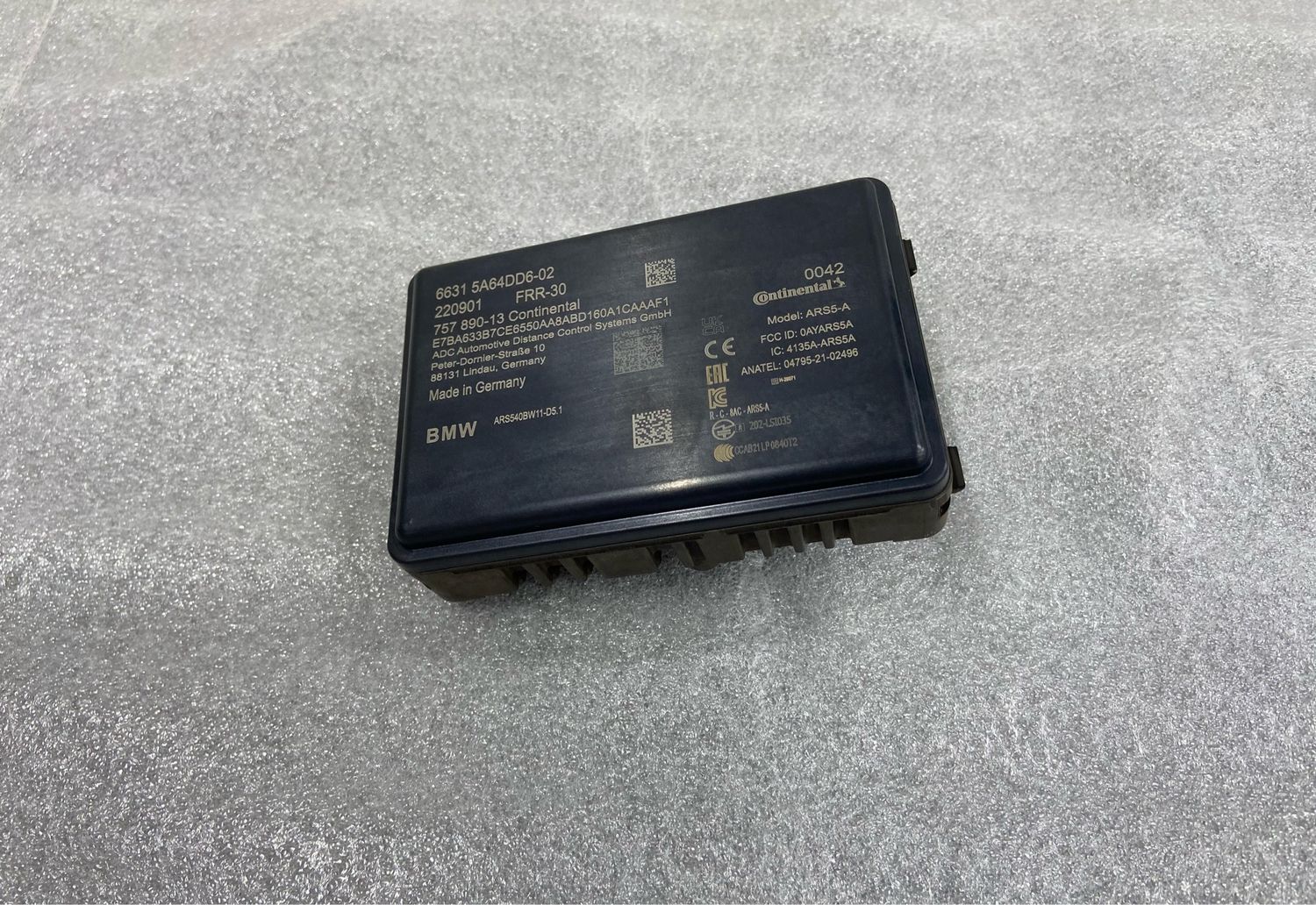 BMW X1 U11 X5 G05 Front Radar Sensor Long Range 5A64DD6 Brand New OEM