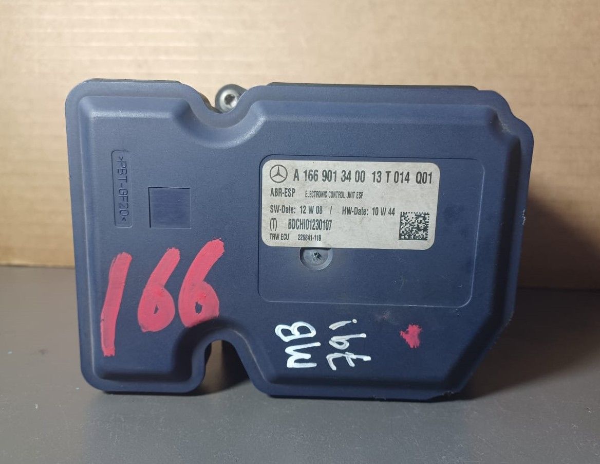 2013_2018 Mercedes-Benz W166 GL450 ML350 GLE ABS Unit Brake Pump A166 901 34 00 OEM