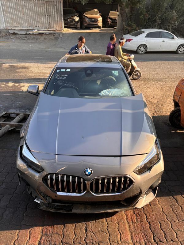 Bmw Gran Coupe 220i F44 2020 To 2023  Left Rear Door Color Code C4W Skyscraper Grau Metallic