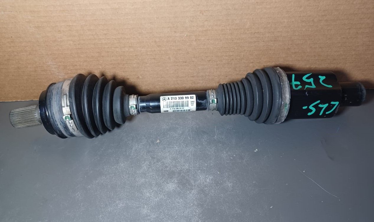 2019-2020 Mercedes-Benz W213 E-Class AMG E63 E400 Auto Trans Left CV Axle Assembly 4Matic A213 330 99 02 OEM