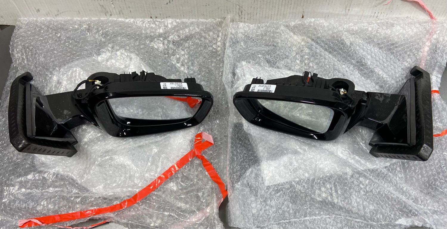 BMW G20 G21 Electric Wing Side Mirror Left And Right Pair 7446889, 7446890 Brand New OEM Product
