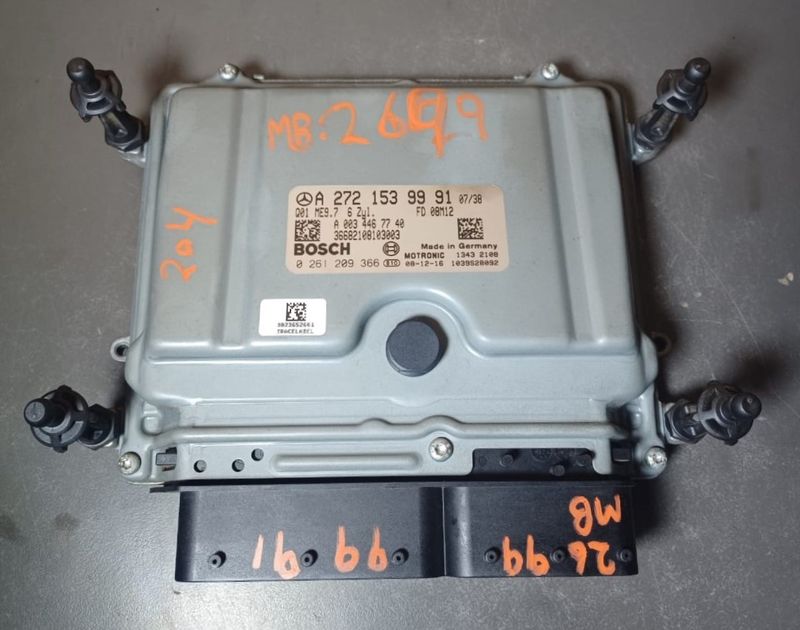 2010-2014 Mercedes-Benz C-Class W204 C300 Engine Control Module Unit ECM ECU A272 153 99 91 OEM