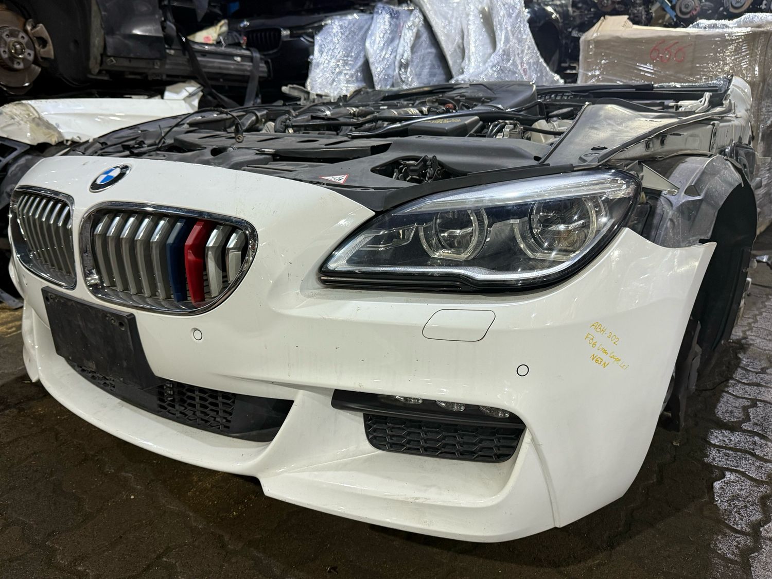 Headlights Bmw F06 F12 Lci Adaptive Led 2017 Clean Condition