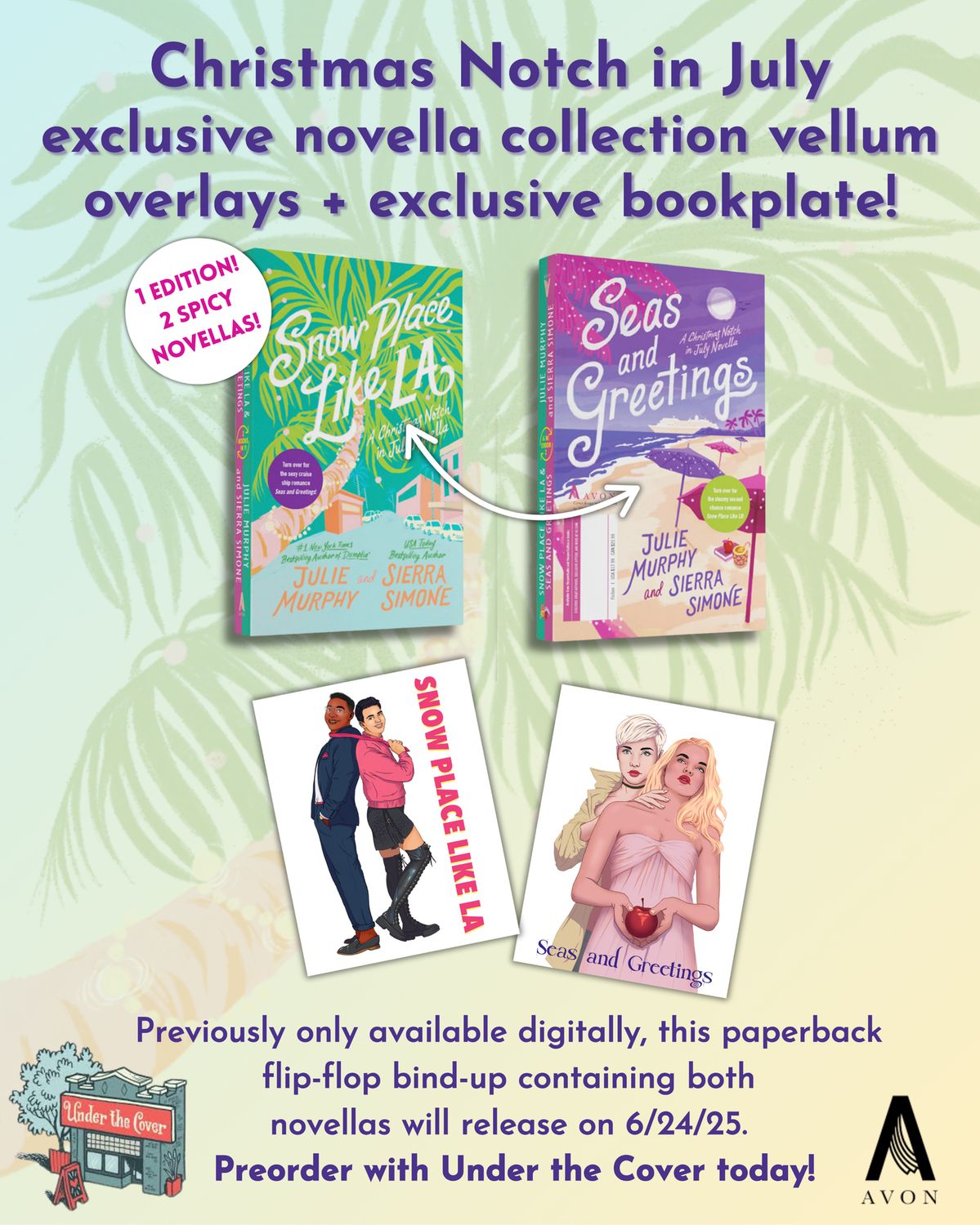 Seas &amp; Greetings AND Snow Place Like LA (preorder June 24)