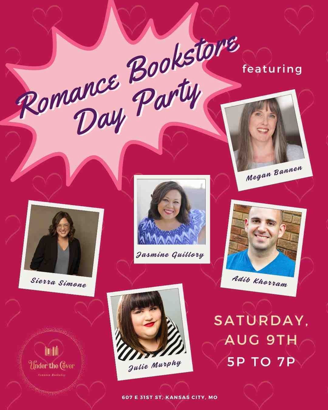 After Hours Party-Romance Bookstore Day-August 9th