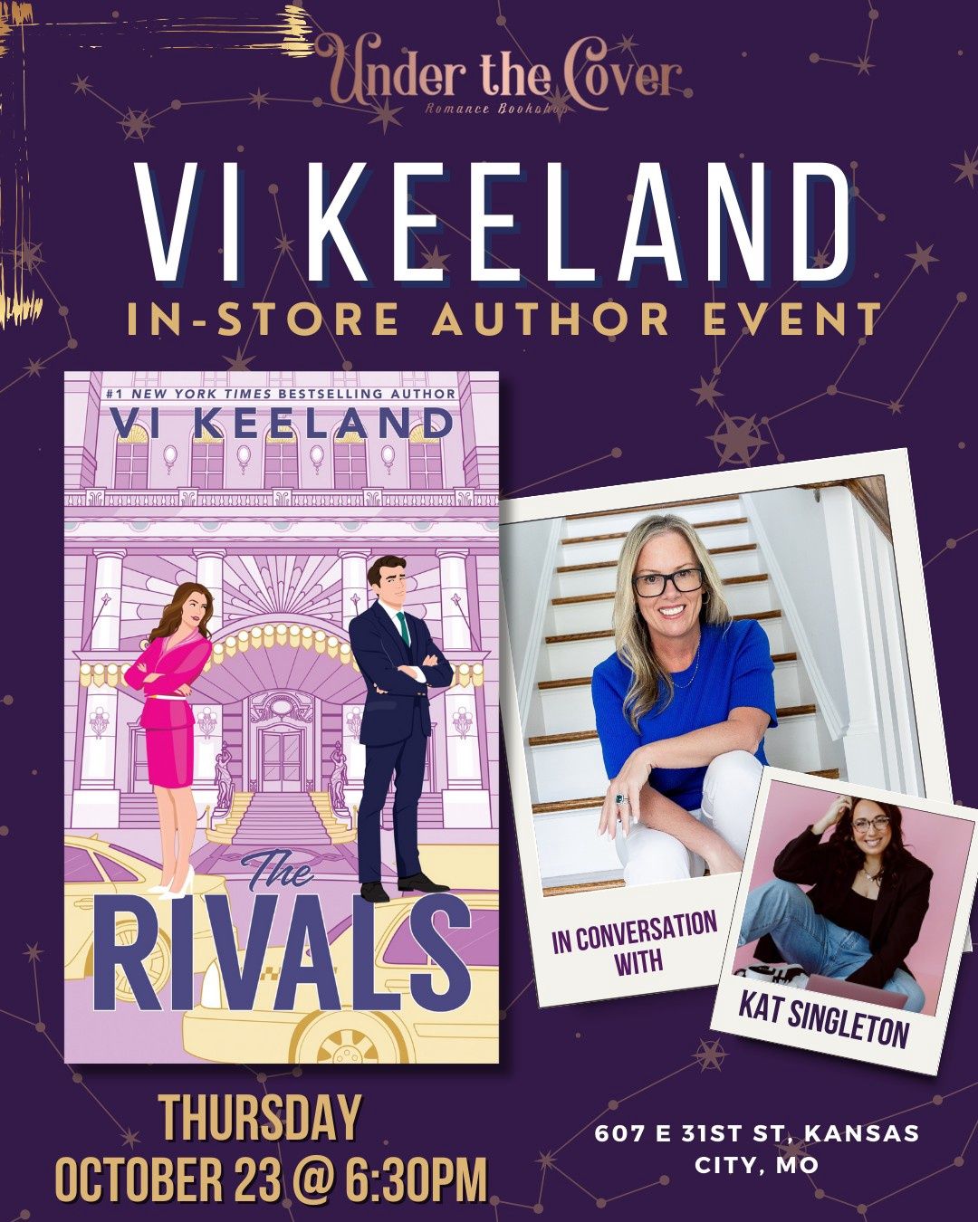 The Rivals author event with Vi Keeland