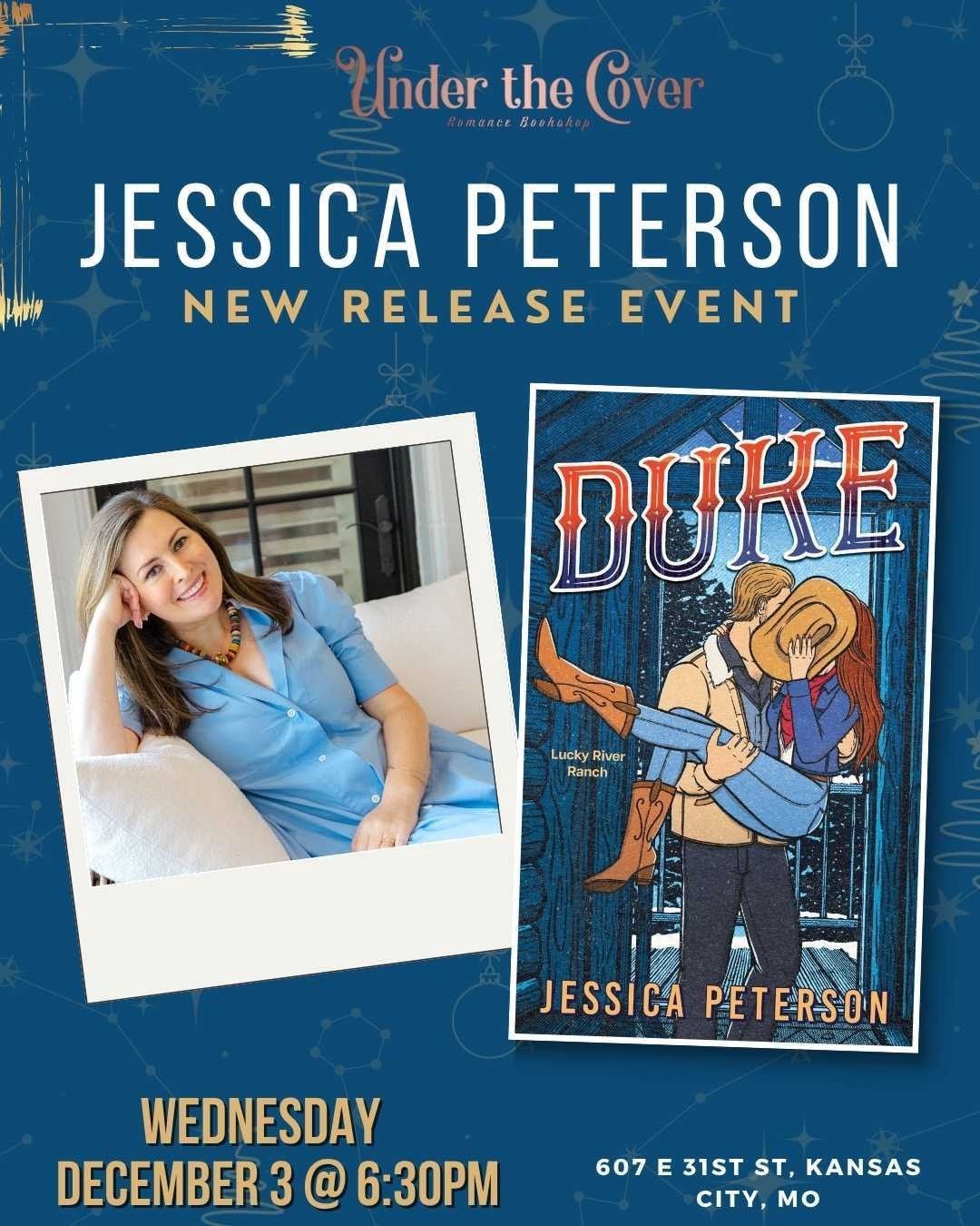 Jessica Peterson Release Event - Duke 12/3