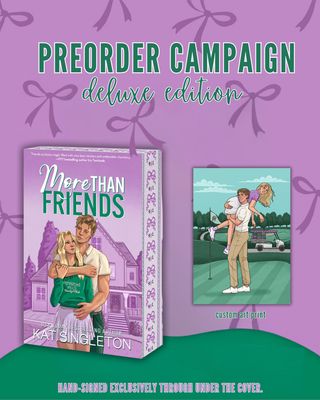 More Than Friends PRE-ORDER MARCH 2026