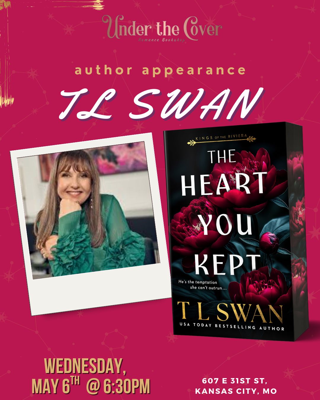 The Heart You Kept Release Event with TL Swan May 6