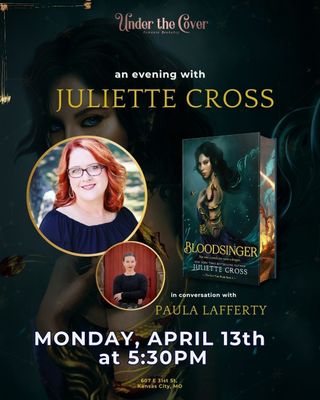 Bloodsinger Release Event with Juliette Cross