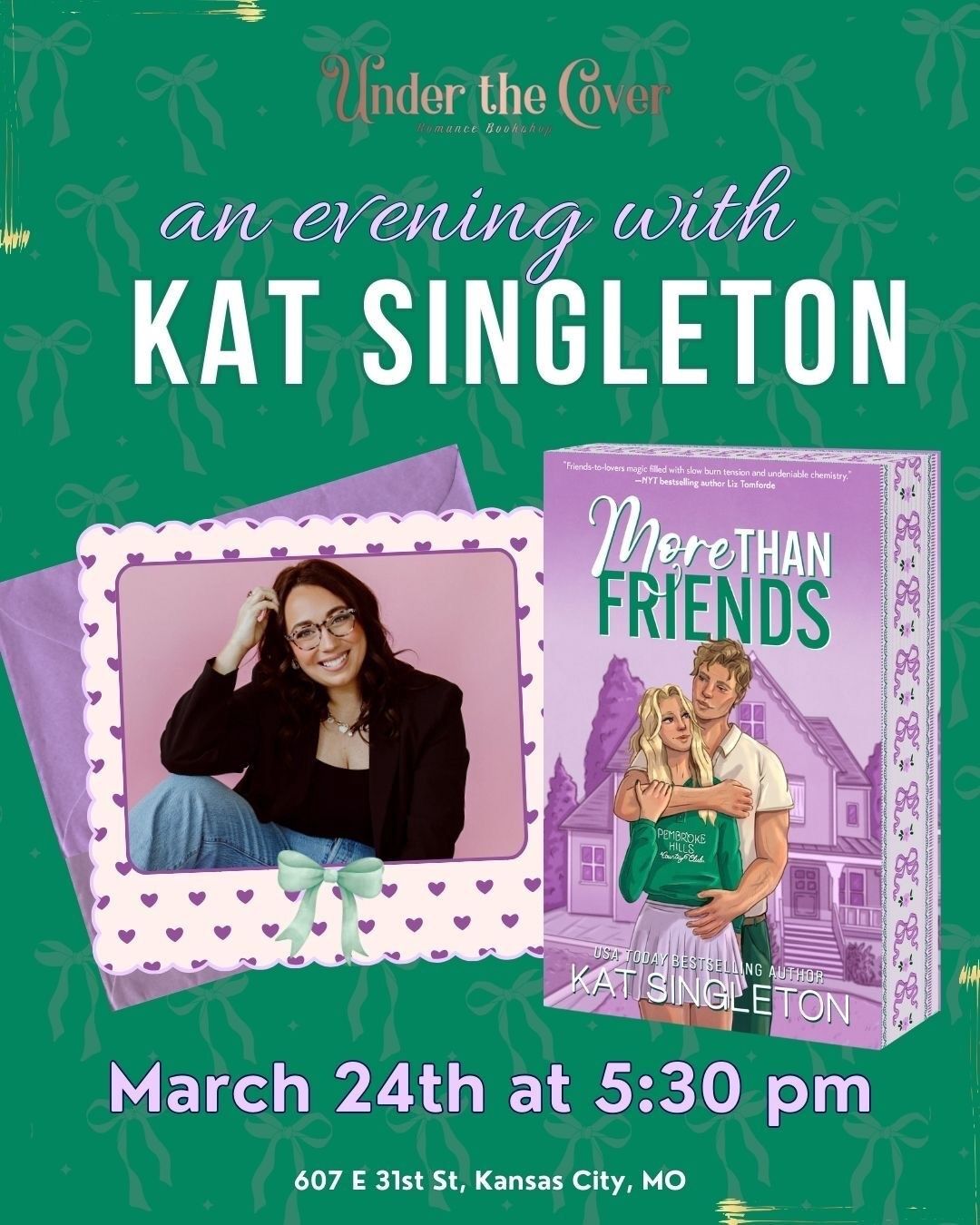 More Than Friends Launch Party with Kat Singleton