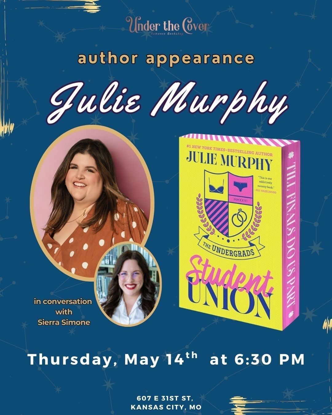 Student Union Release Event with Julie Murphy