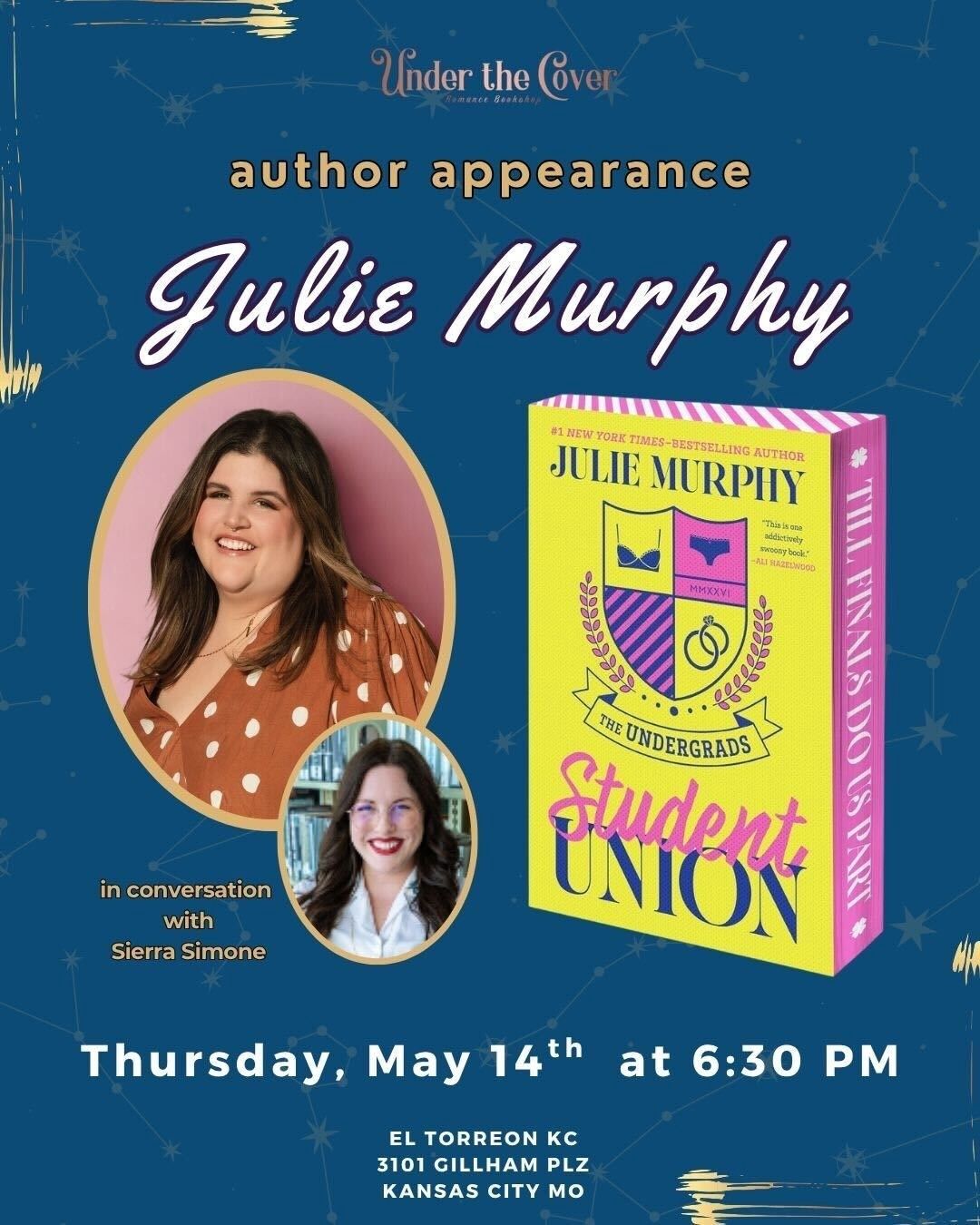 Student Union Release Event with Julie Murphy