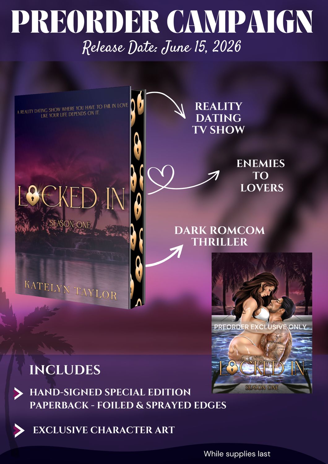 Locked In by Katelyn Taylor-Preorder June 15