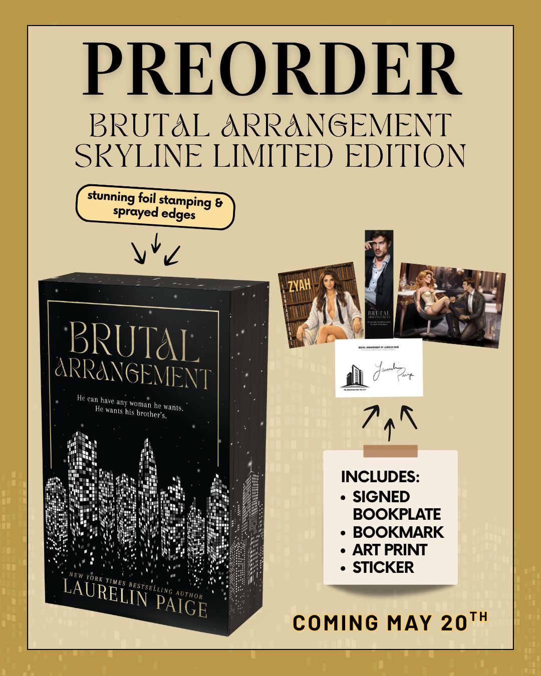 Brutal Arrangement Skyline Limited Edition PREORDER May 20, 2026