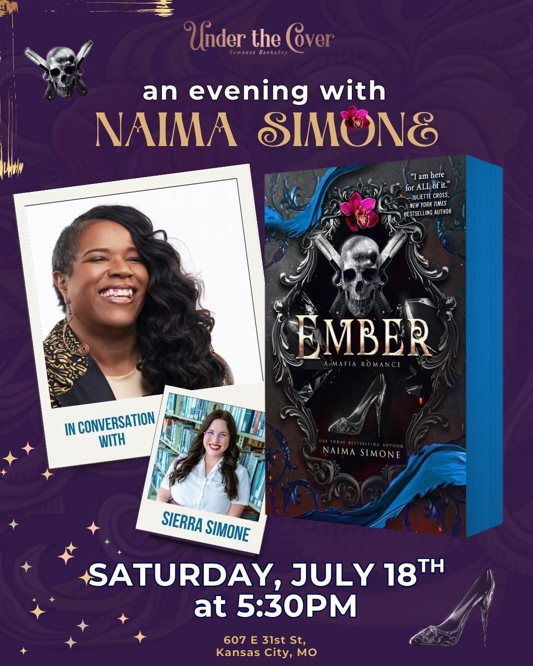 Ember Release Event with Naima Simone - July 18