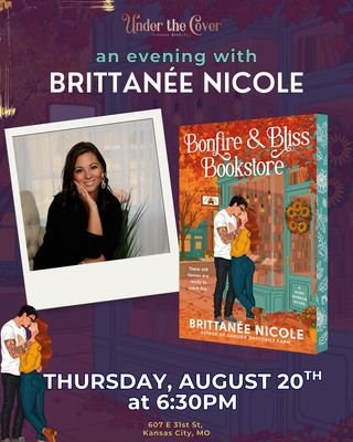 Bonfire and Bliss Bookstore Release Event with Brittanée Nicole August 20