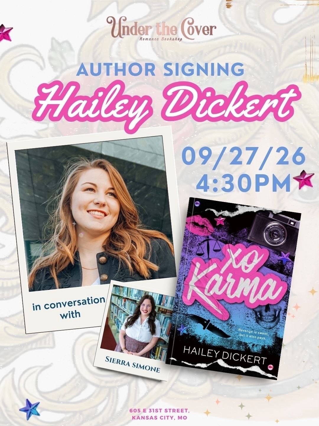 XO Karma Release Event with Hailey Dickert September 27
