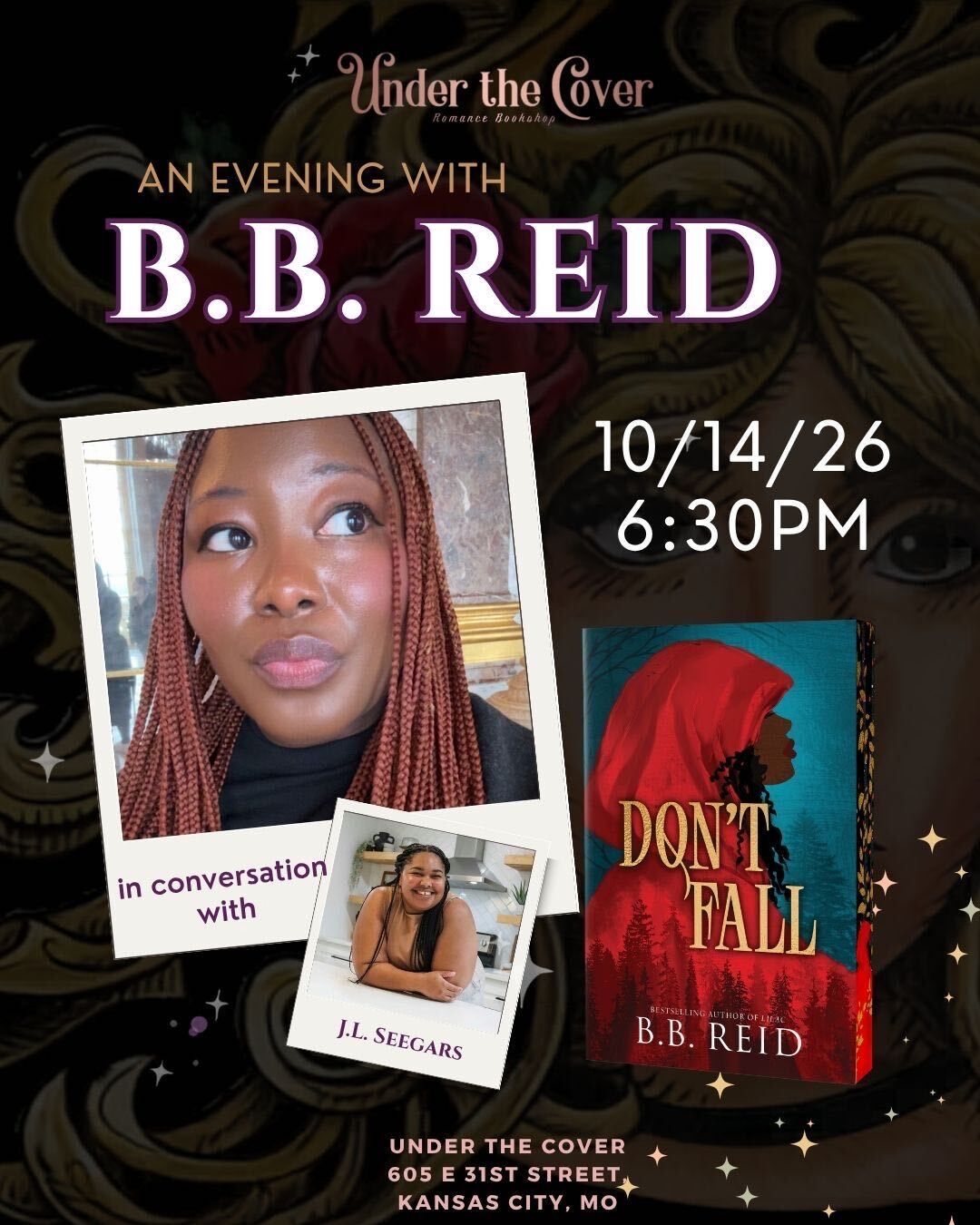Don't Fall Release Event with B.B. Reid October 14, 2026