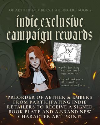 Of Aether &amp; Embers: Harbingers Book 2 - PREORDER October 17