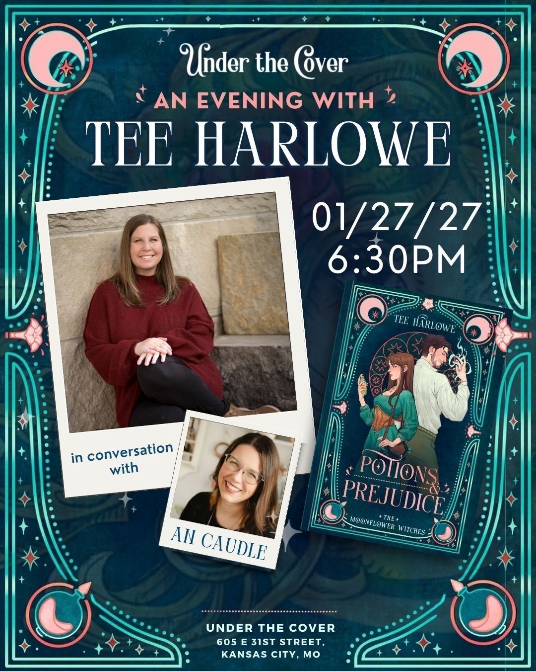 Potions &amp; Prejudice Release Event with Tee Harlowe January 27