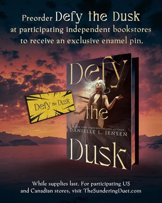 Defy the Dusk by Danielle L. Jensen PREORDER NOVEMBER 3