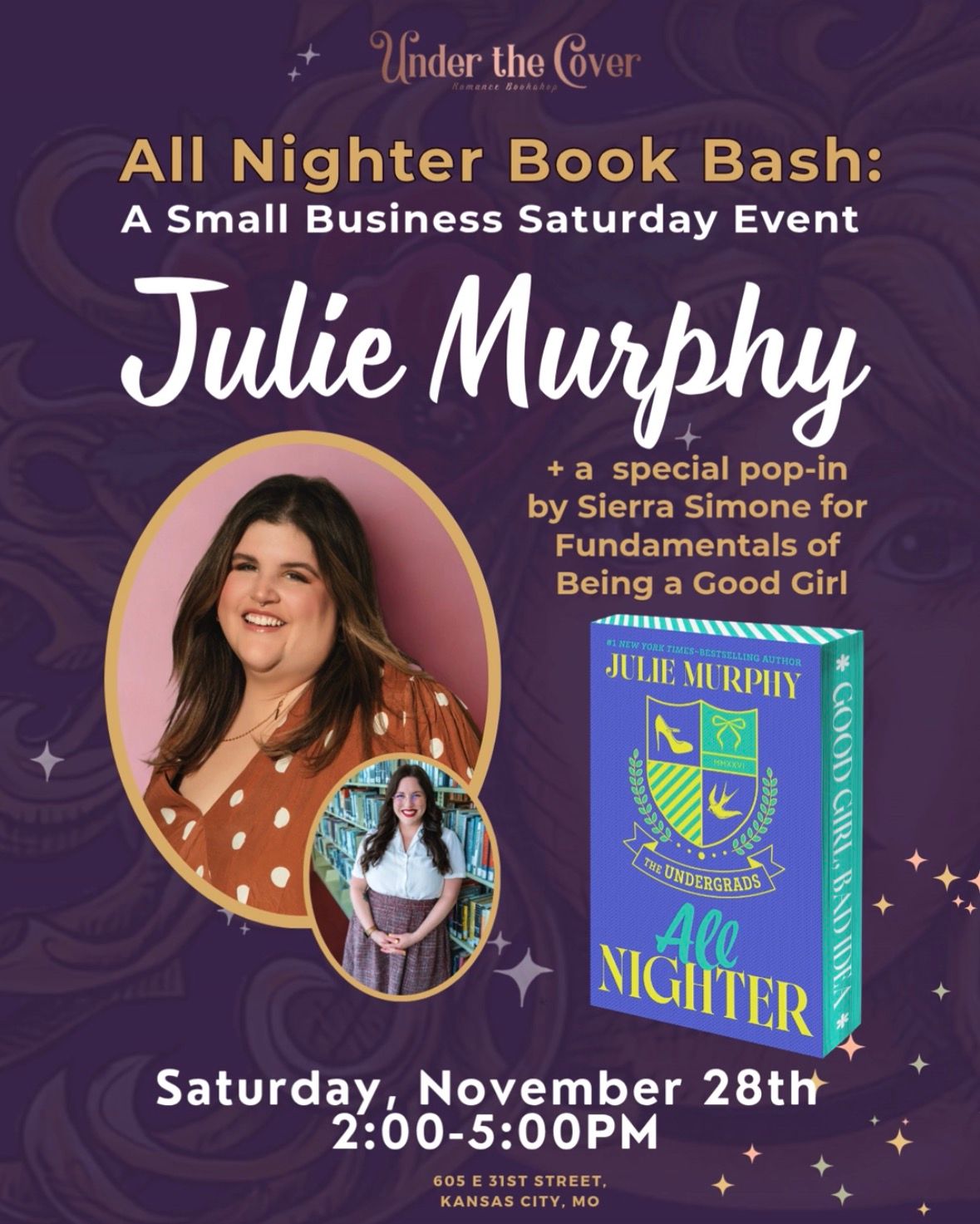 All Nighter Signing with Julie Murphy - November 28