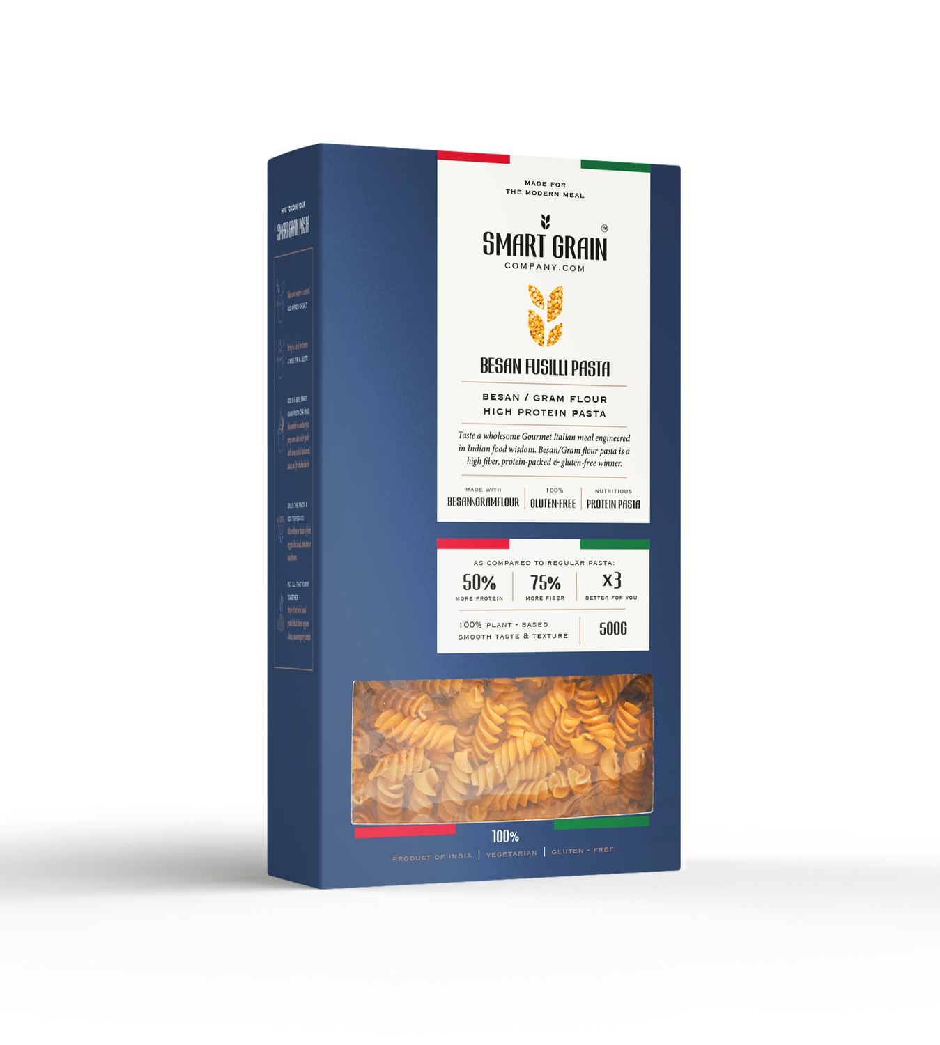 Besan/Gram Flour Protein Fusilli