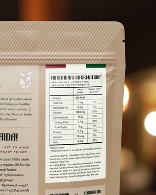 Millet Idli Instant Smart Mix