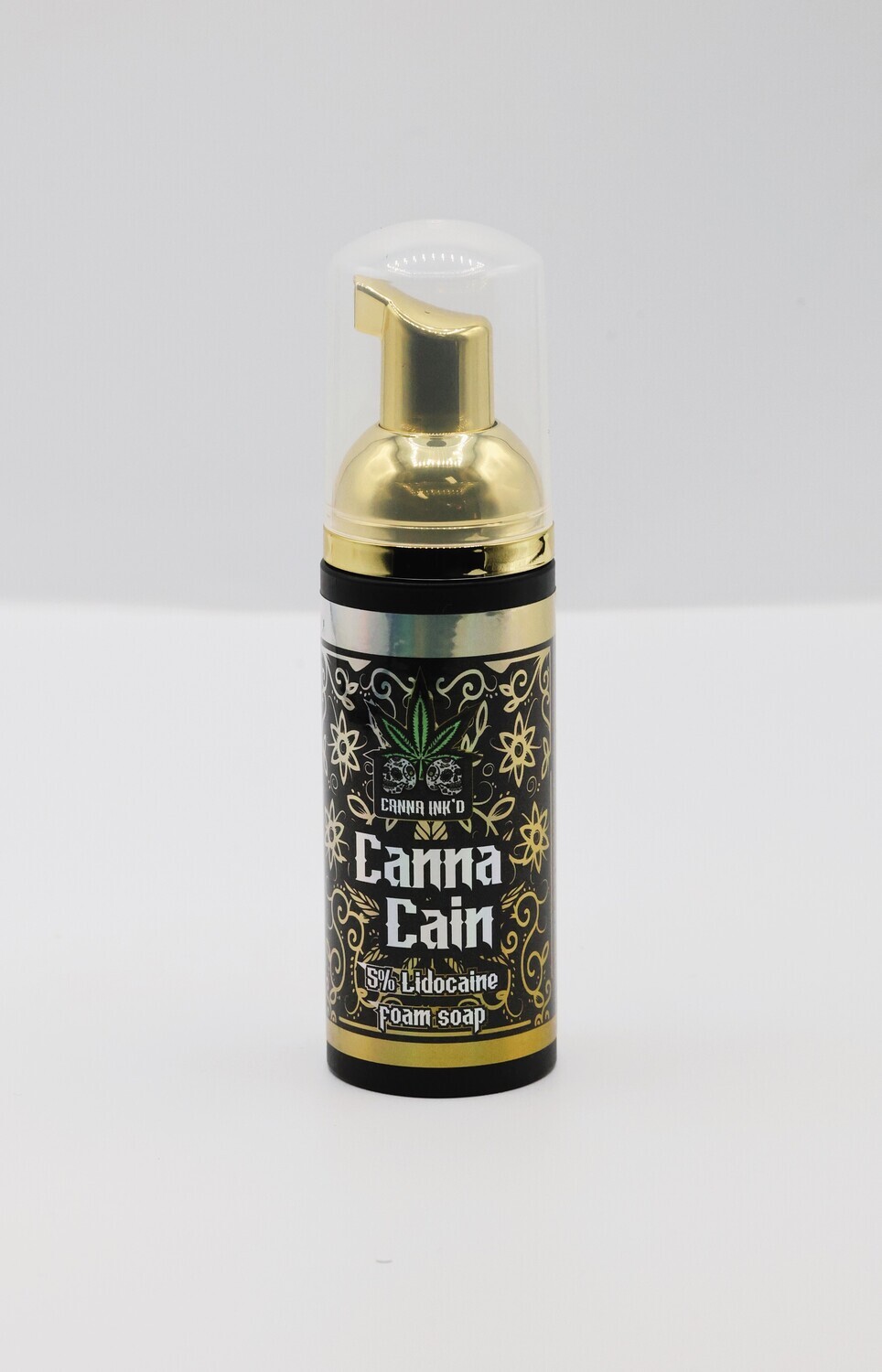 Canna Cain Lidocaine foam soap