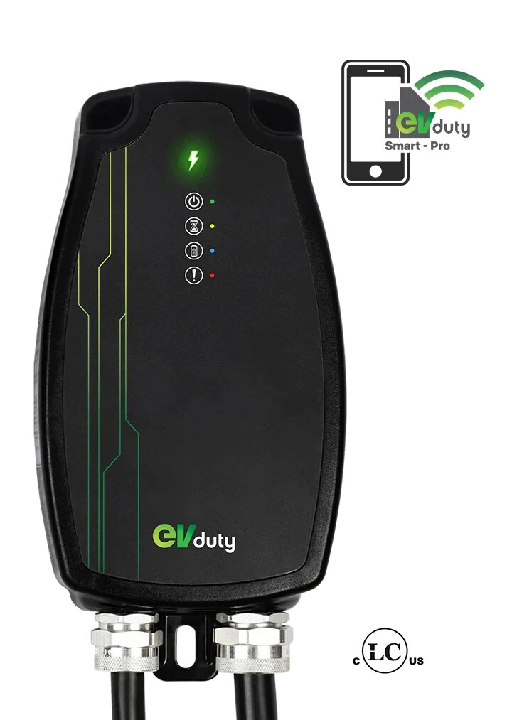 EVduty-40 Smart-Pro fixed charging point (30A) for electric vehicles, without socket