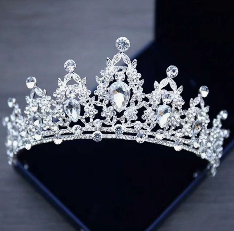 Alloy &amp; Rhinestone Bride Wedding Crown, Princess Crown