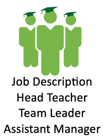 Job Description Head Teacher/ Team Leader / Assistant Manager