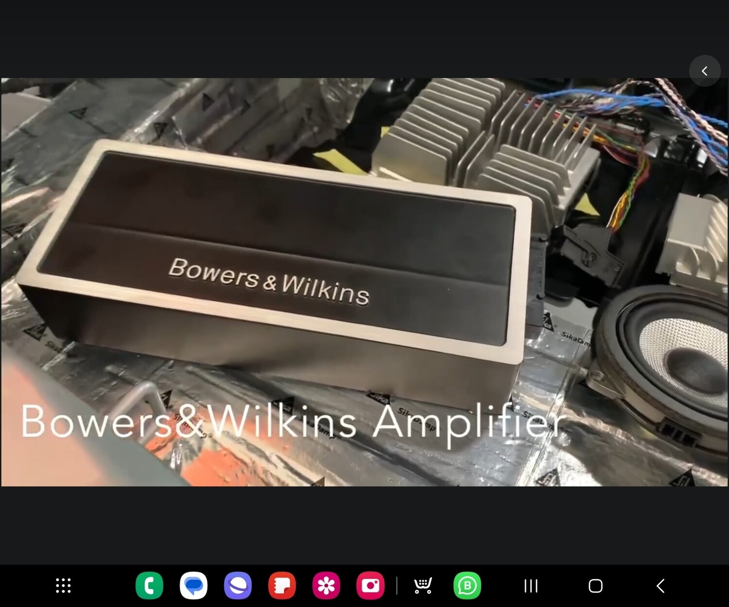 BMW Bowers &amp; Wilkins 1400Watt Amplifier (iDrive 6)