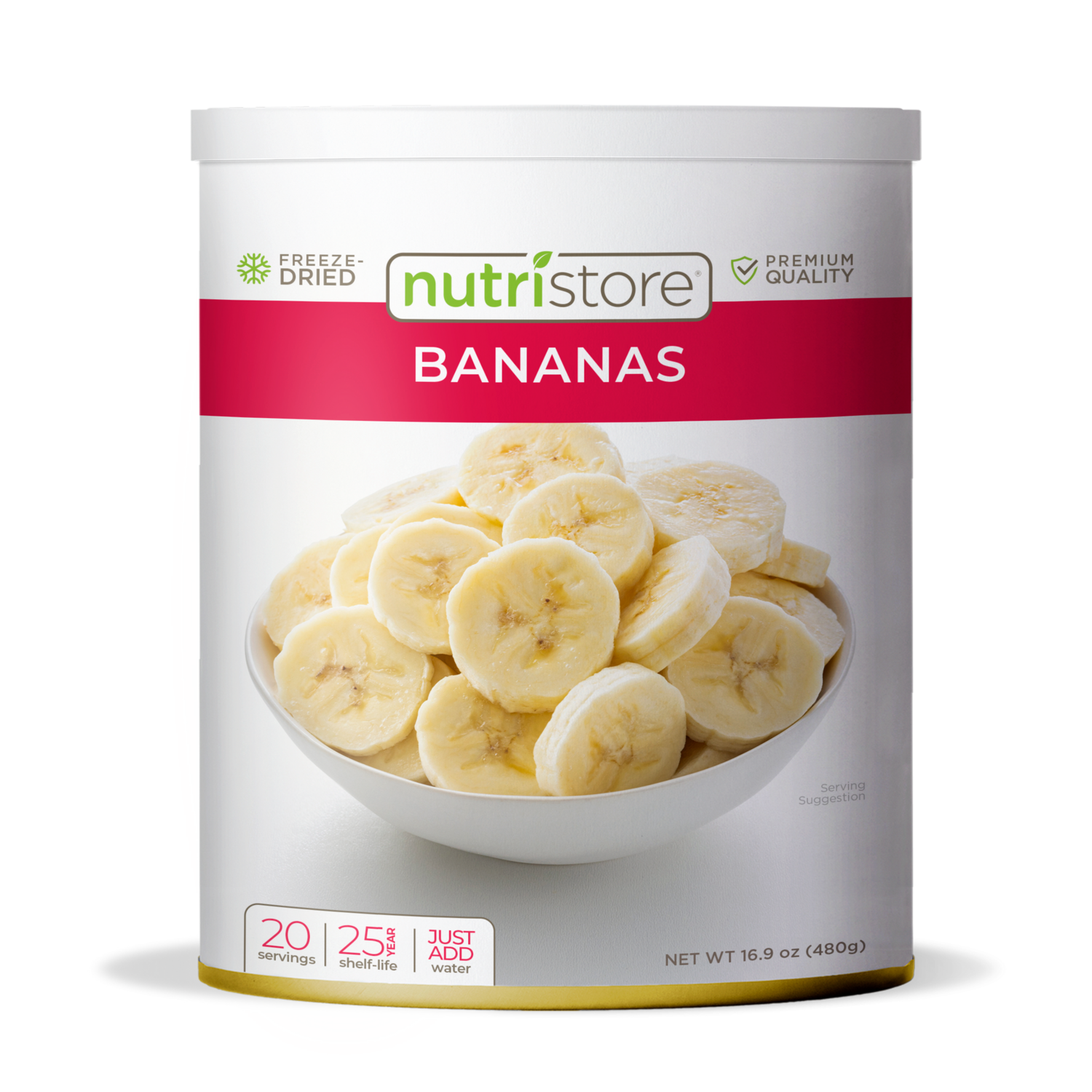 Nutristore - Premium Freeze Dried Bananas