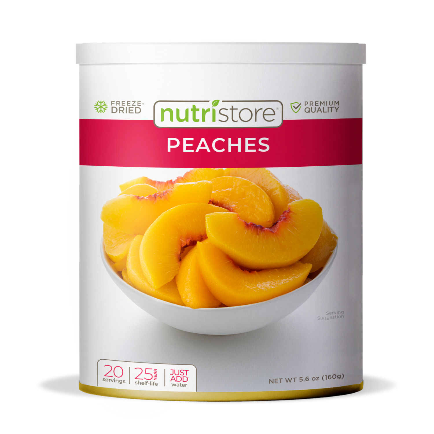 Nutristore - Premium Freeze Dried Peaches