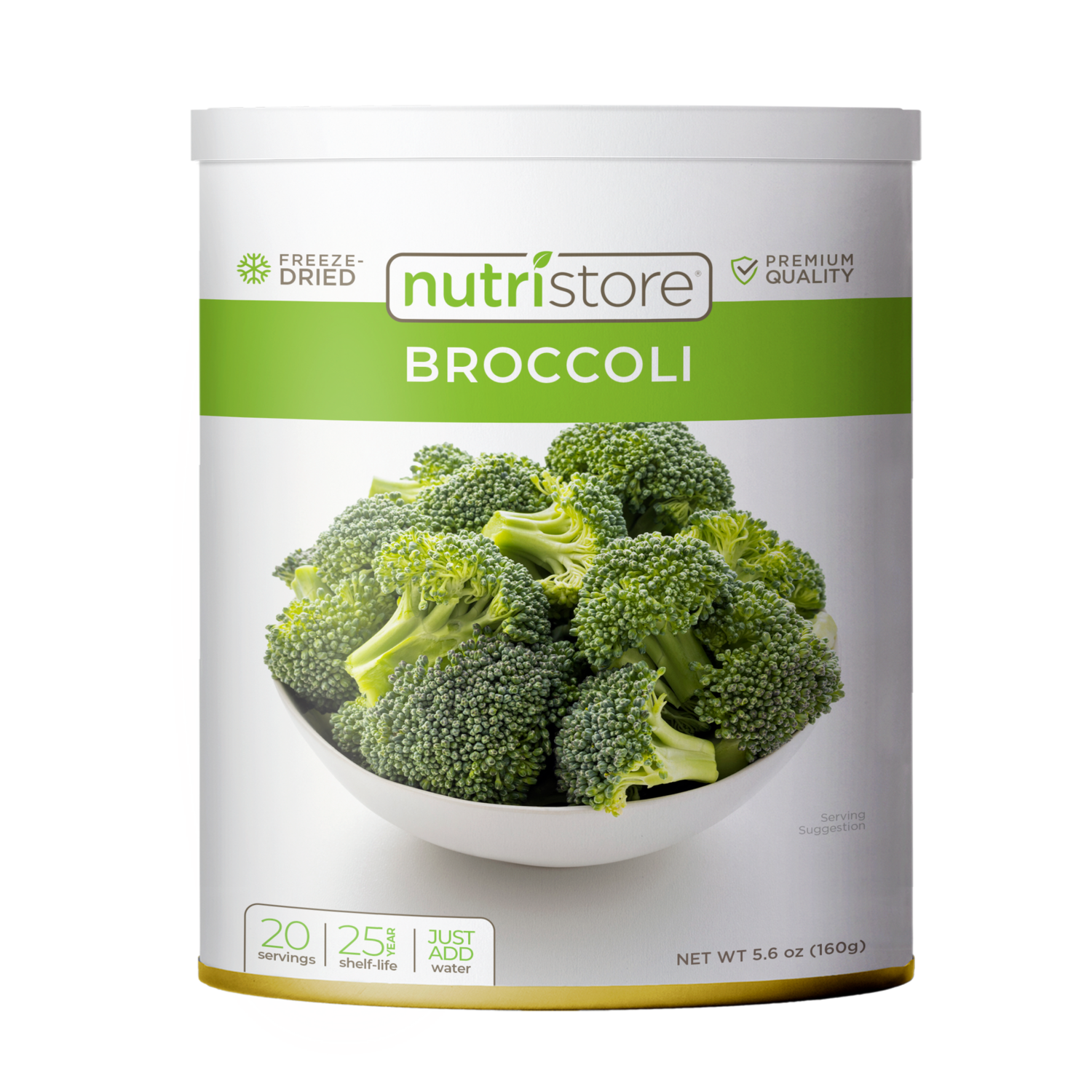 Nutristore - Premium Freeze Dried Broccoli