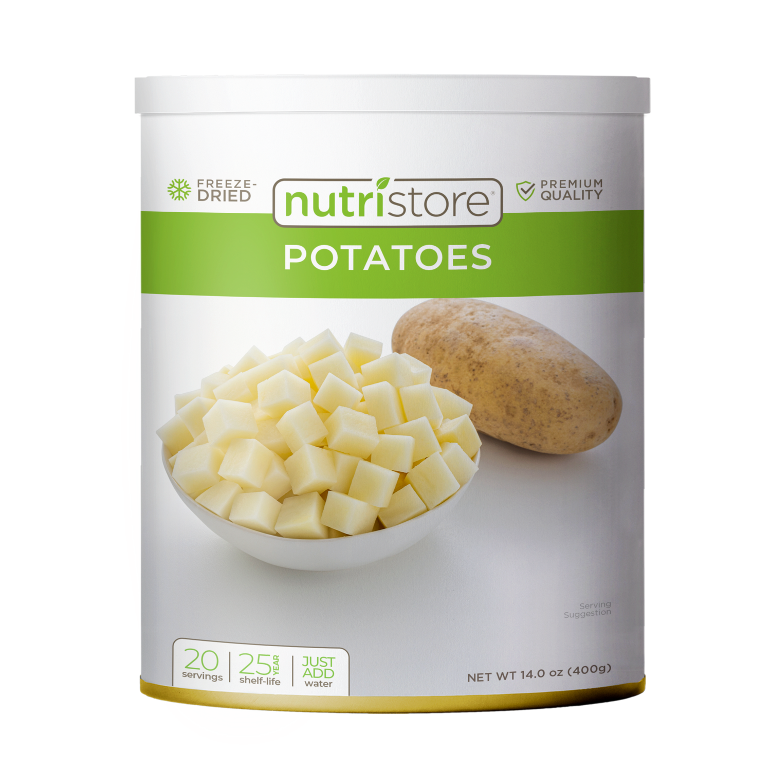 Nutristore - Premium Freeze Dried Potatoes