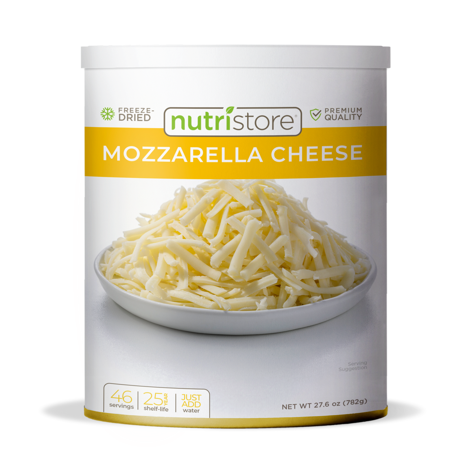 Nutristore - Premium Freeze Dried Mozzarella Cheese
