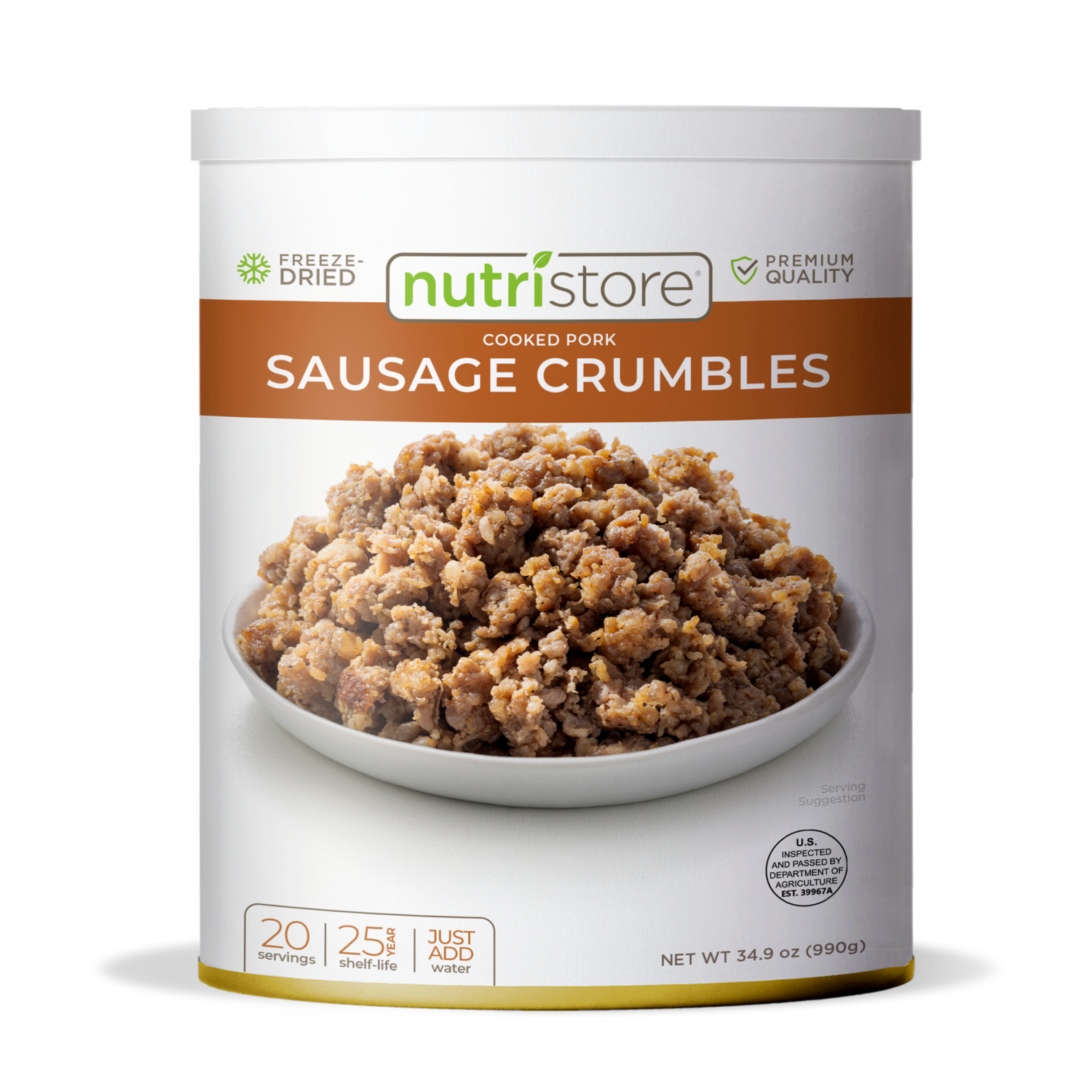 Nutristore - Premium Freeze Dried Sausage Crumbles