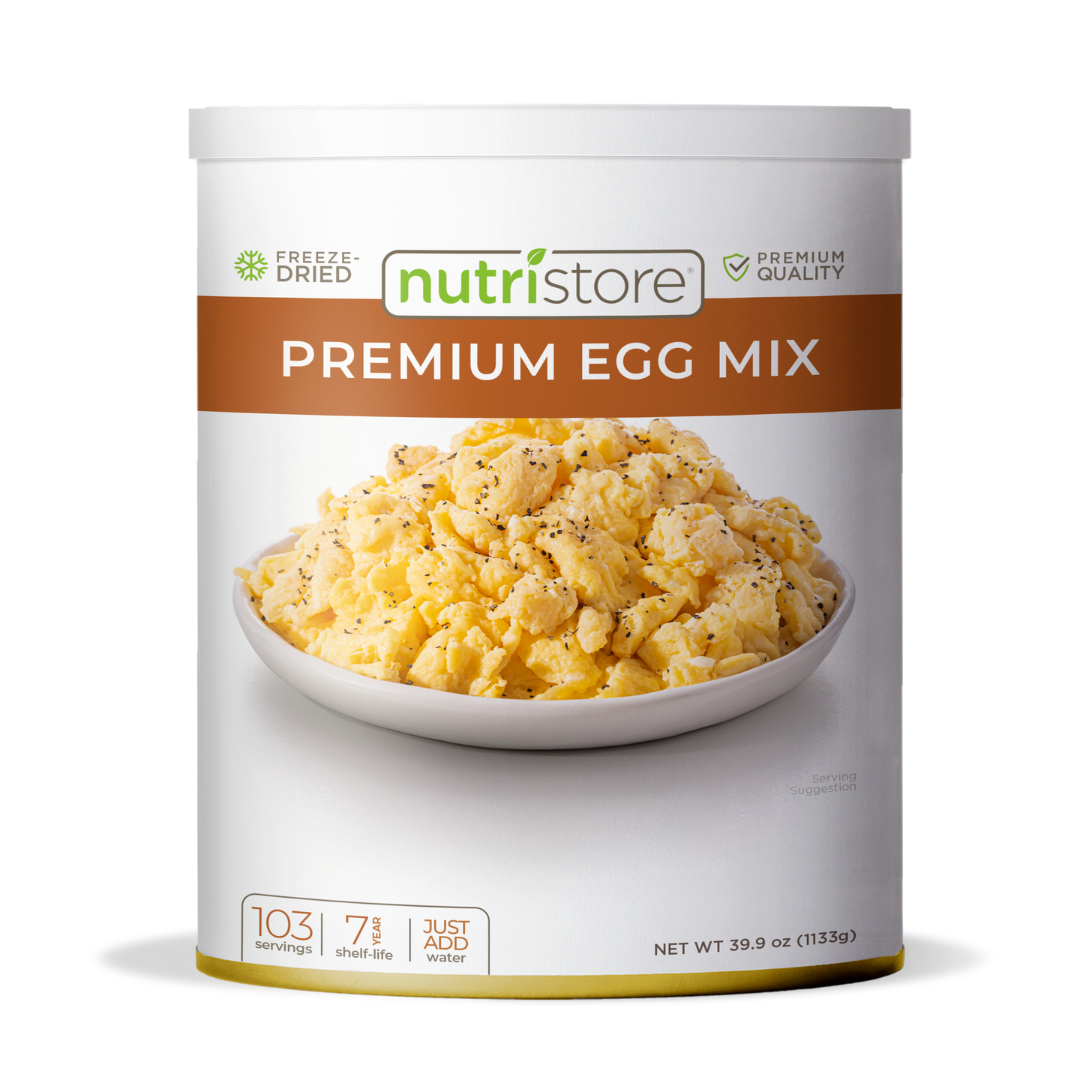 Nutristore - Premium Freeze Dried Egg Mix