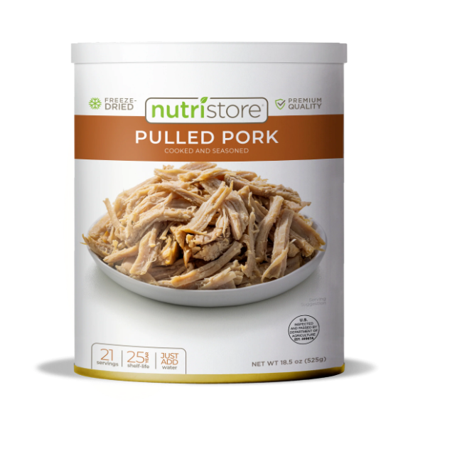 Nutristore - Premium Freeze Dried Pulled Pork