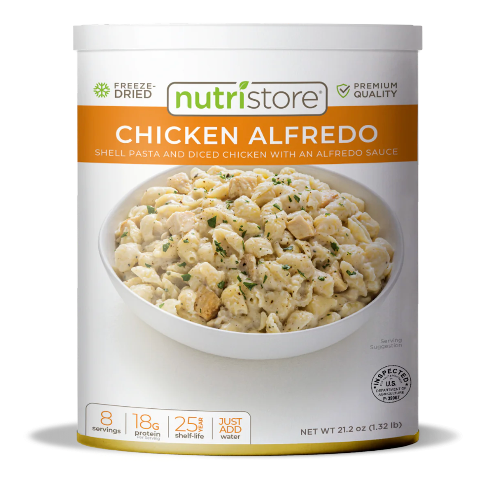 Nutristore - Premium Freeze Dried Chicken Alfredo