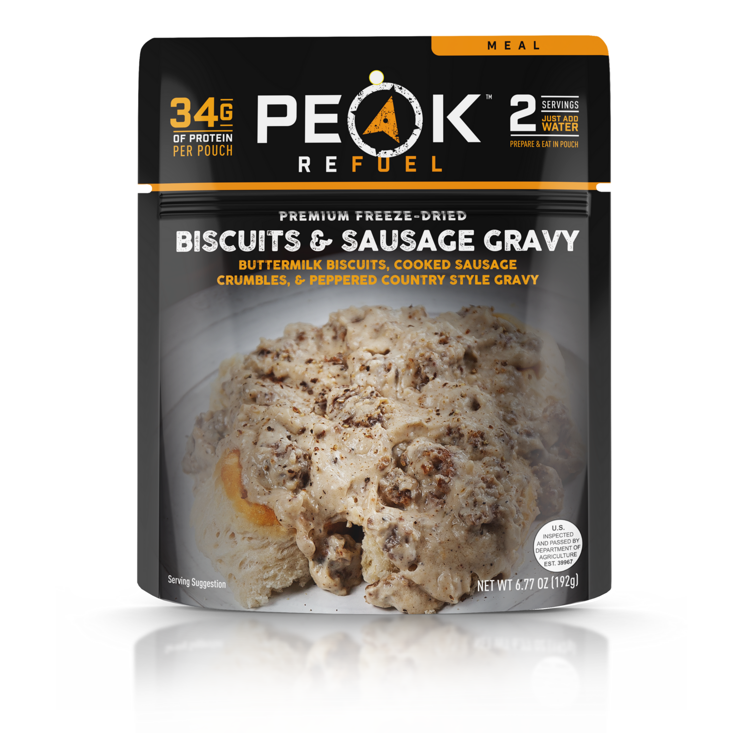 Peak ReFuel Freeze Dried Biscuits and Sausage Gravy