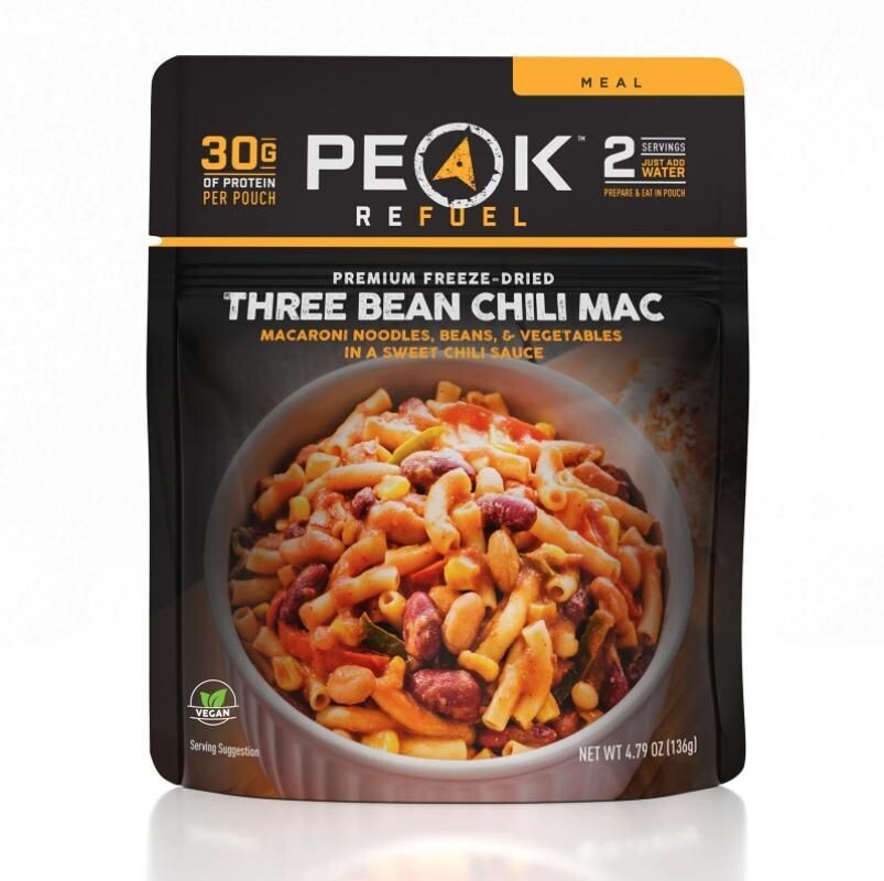 Peak ReFuel Freeze Dried Three Bean Chili Mac