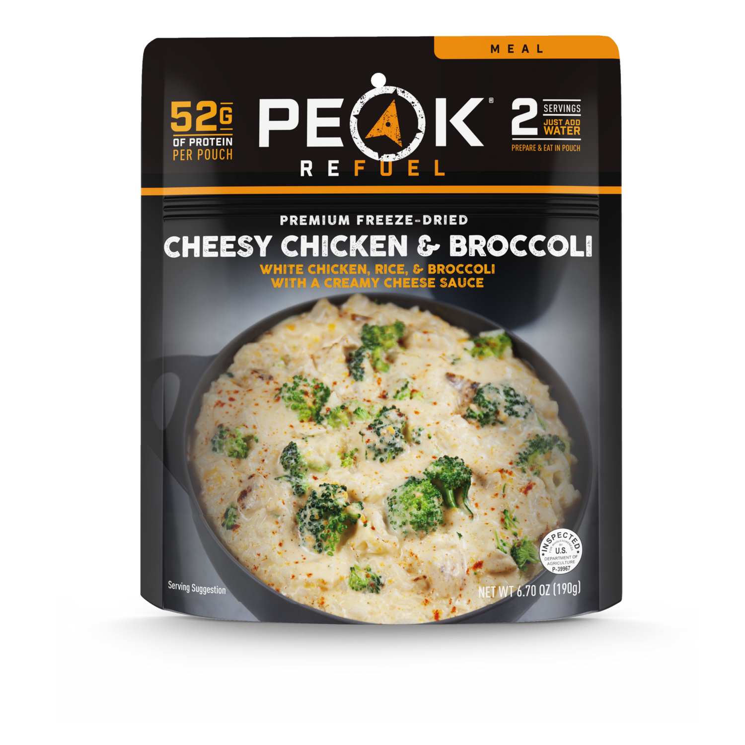 Peak ReFuel Freeze Dried Cheesy Chicken and Broccoli