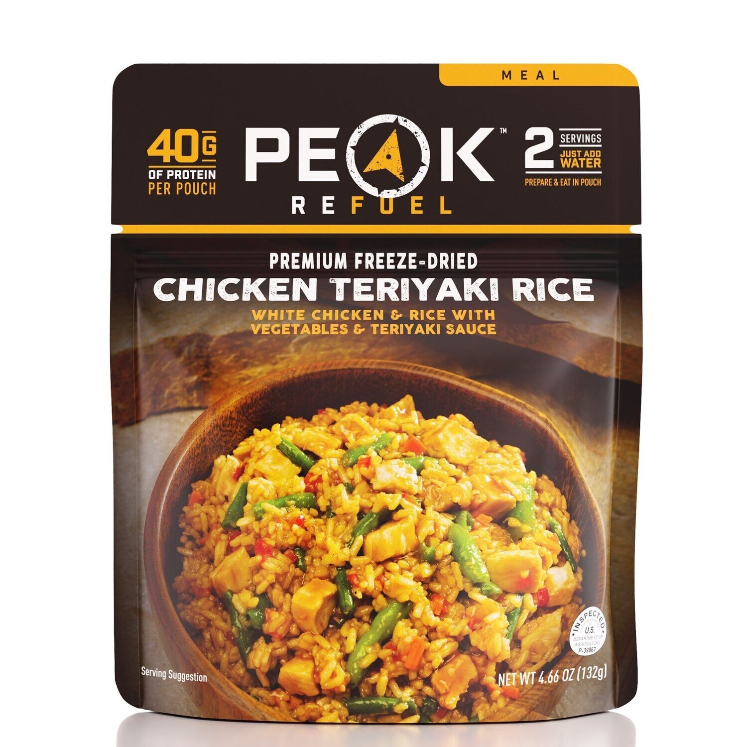 Peak ReFuel Freeze Dried Chicken Teriyaki Rice