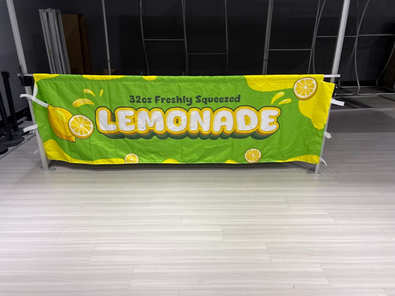 Custom Canopy Tent with Billboard Banner